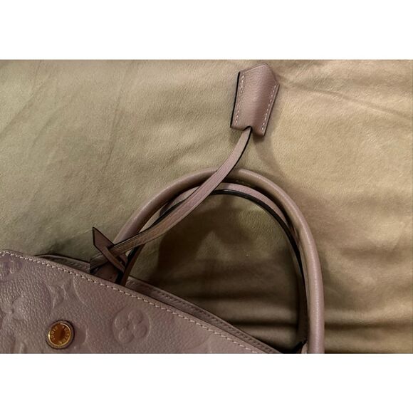 Louis Vuitton Montaigne Handbag Monogram Empreinte Leather MM - Picture 6 of 17